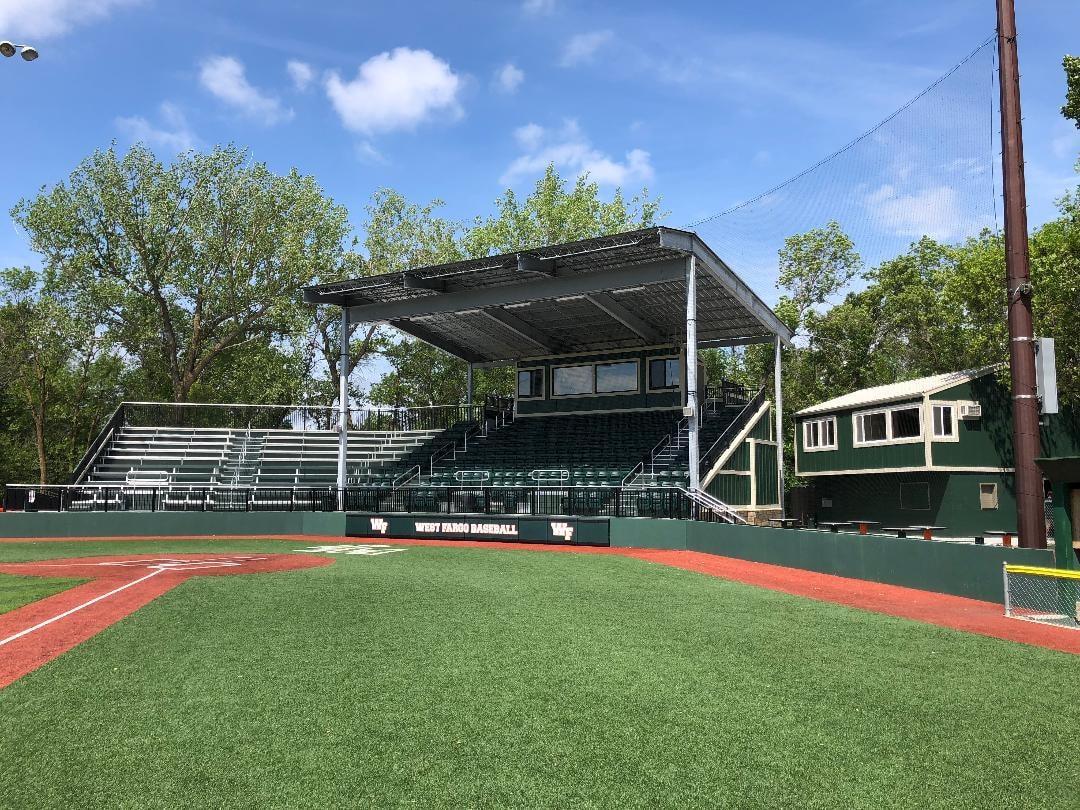 Professional stadium seating grandstand